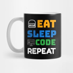 Programmer: Eat, Sleep, Code, Repeat Mug